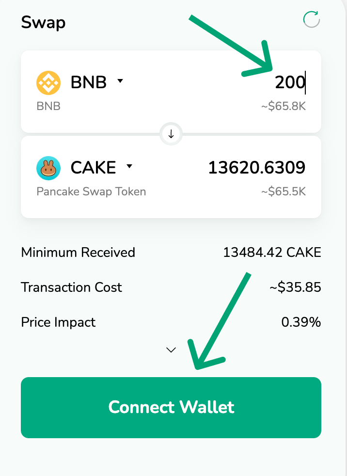 connect wallet