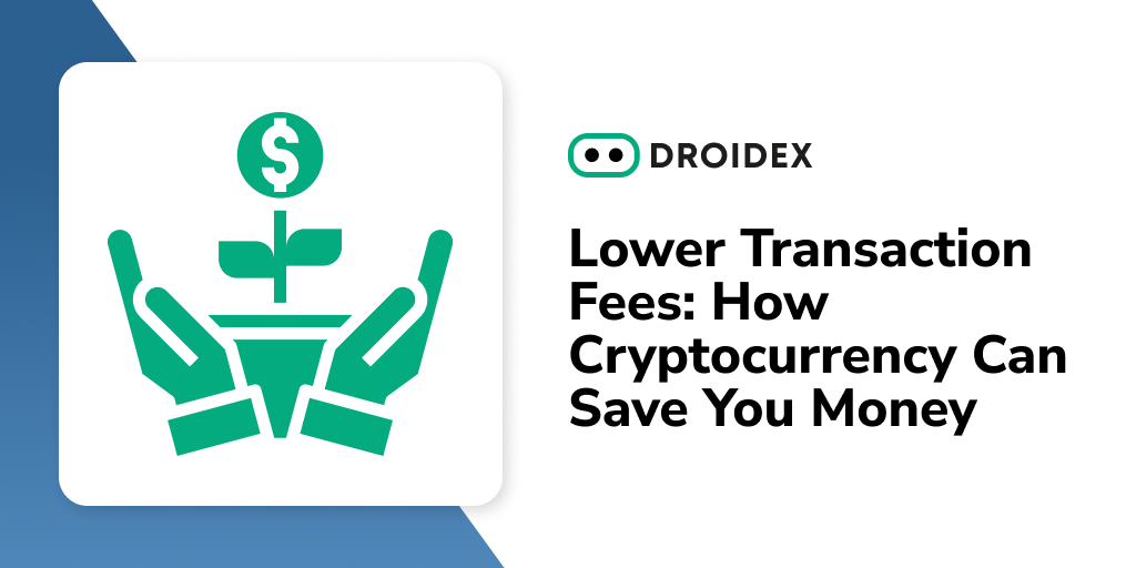 lower transaction fee